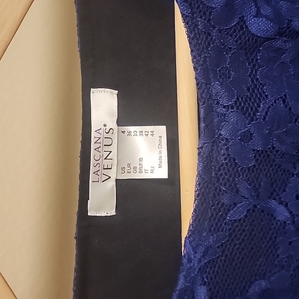 Lascana Ruffled Blue Dress - Picture 5 of 5